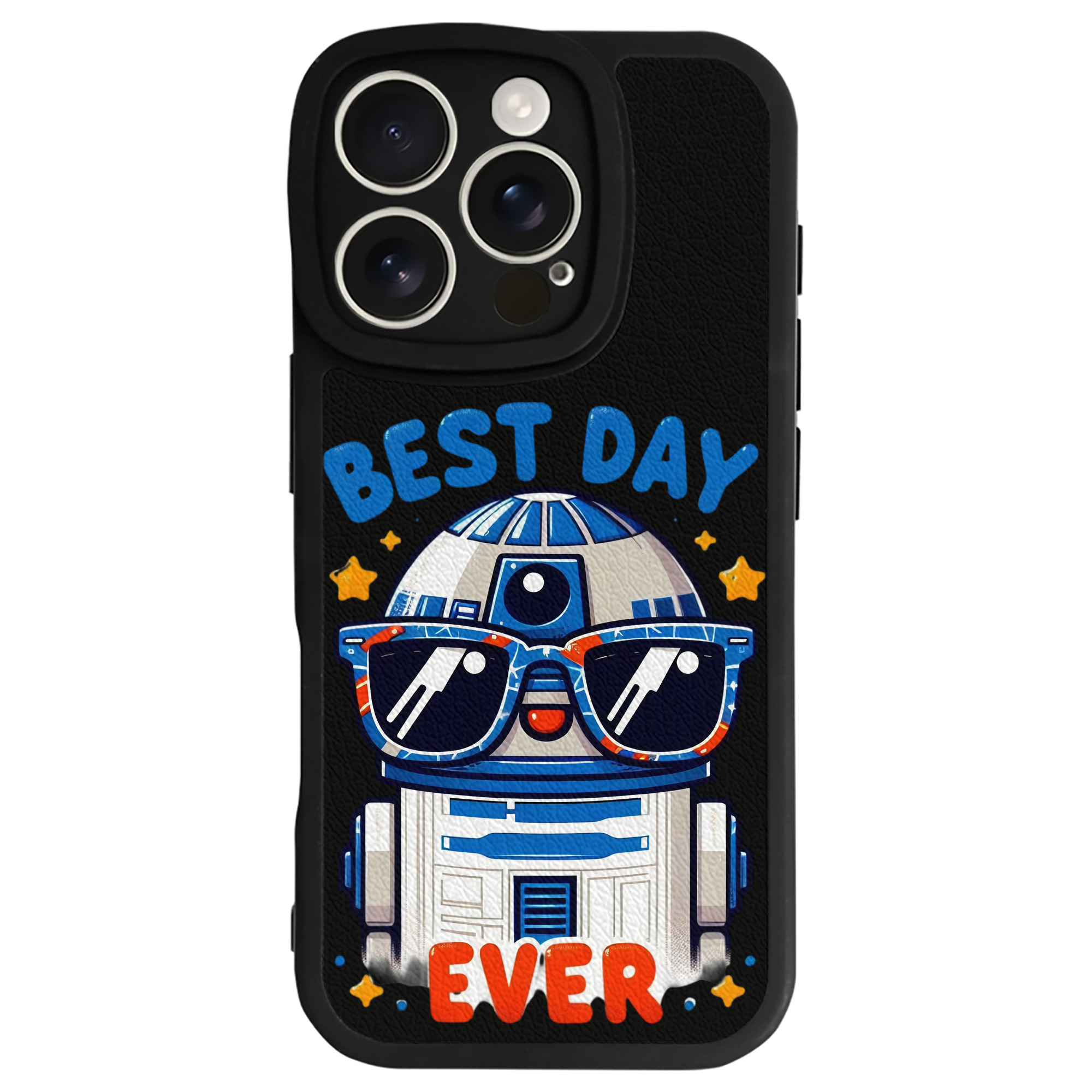 （画像用） スター・ウォーズ Star Wars 【iPhone 16シリーズ対応】シリコンスマホケース（レザー調） 材質：シリコン